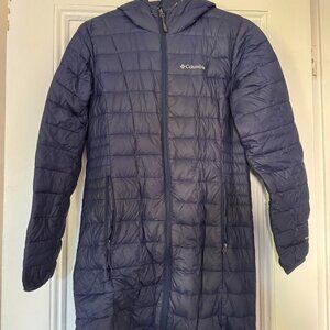 Columbia Sportswear Women's Navy Blue Puffer Jacket